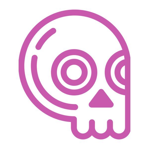 Elements Skulls logo template 128 Thumbnail