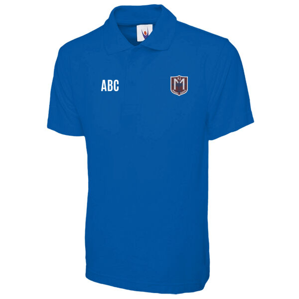 RJM Leavers Polo Child sizes Personalised Thumbnail